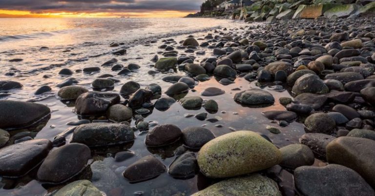 Wilsons Promontory - Photo of Rocky Seashore During Golden Hour